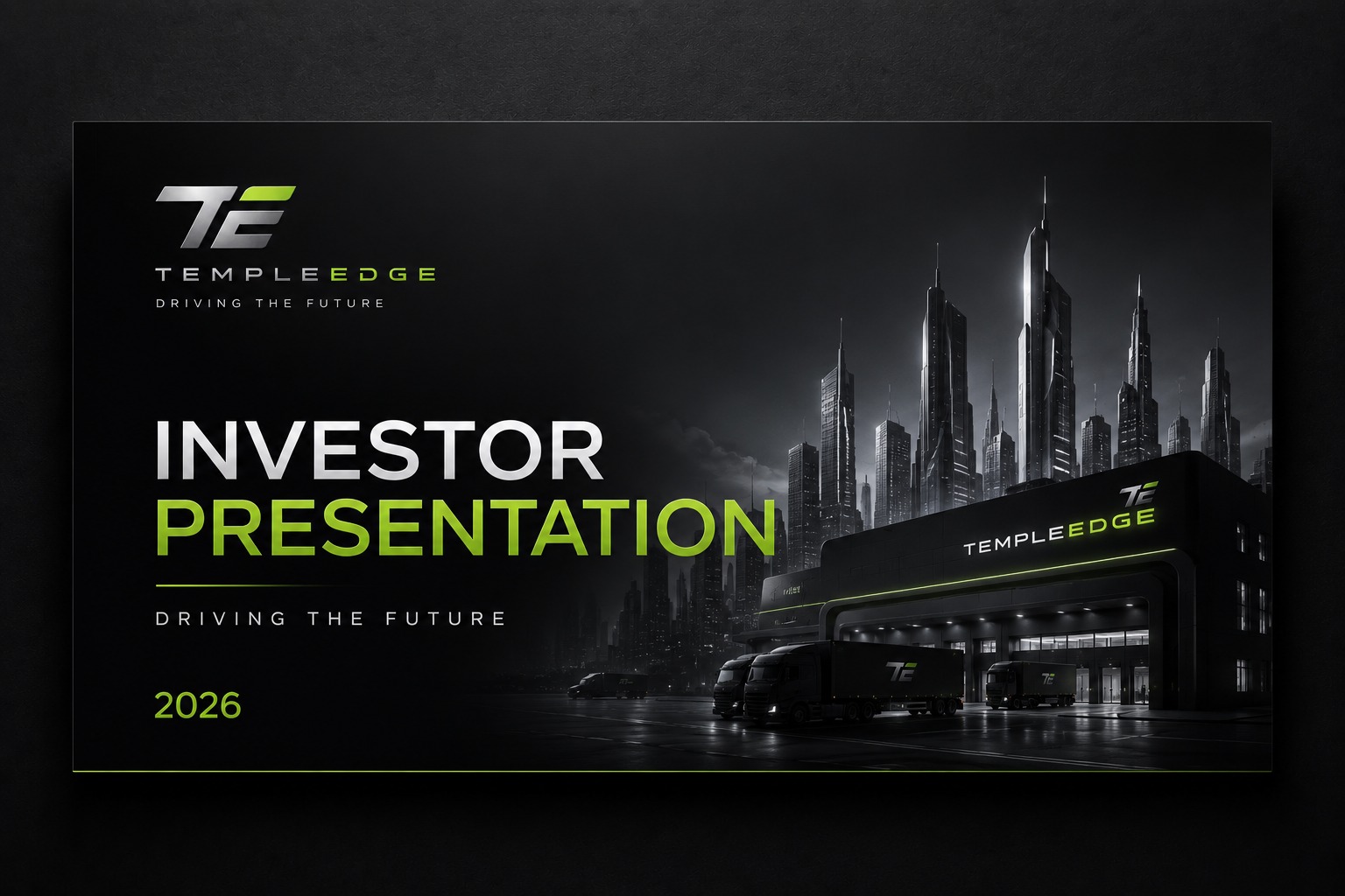 TempleEdge investor opportunity banner